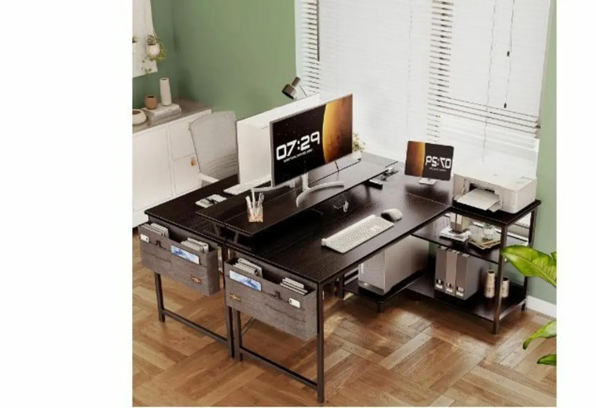 Gaming Table L Shape, 120 x 80 cm - Image 4
