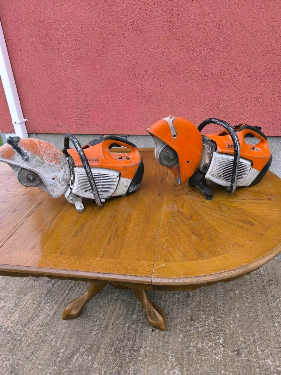 2 Stihl ts410 consaw - Image 1