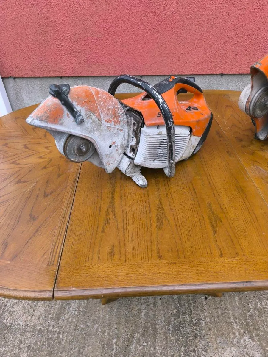 2 Stihl ts410 consaw - Image 2