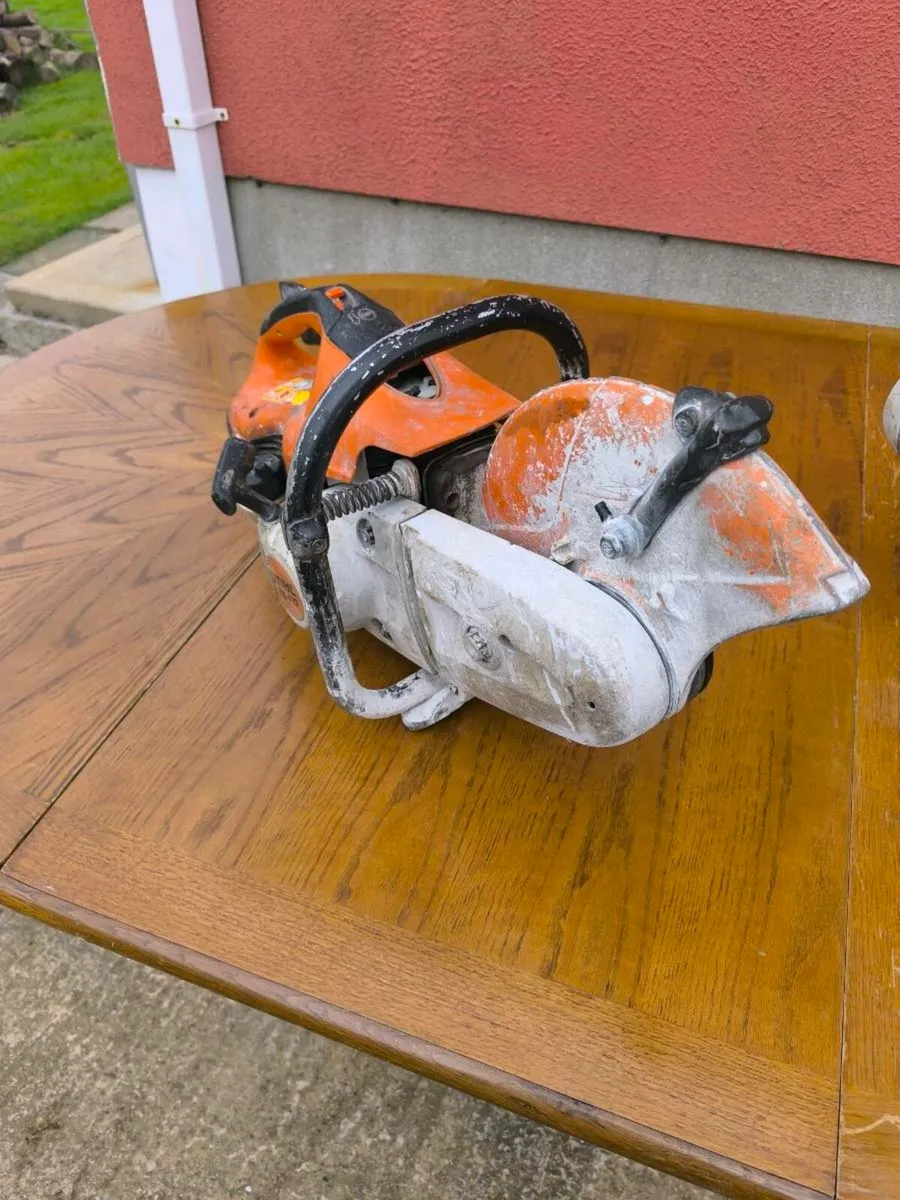 2 Stihl ts410 consaw - Image 3