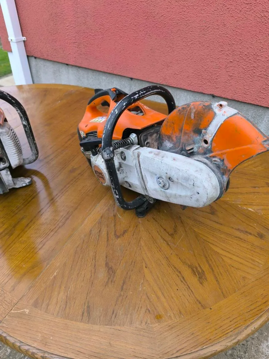 2 Stihl ts410 consaw - Image 4
