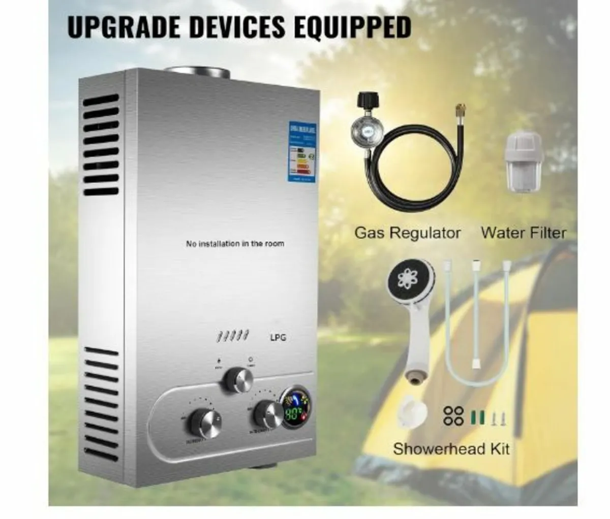 8L Water Heater Gas 16KW LPG Water Heater - Image 3