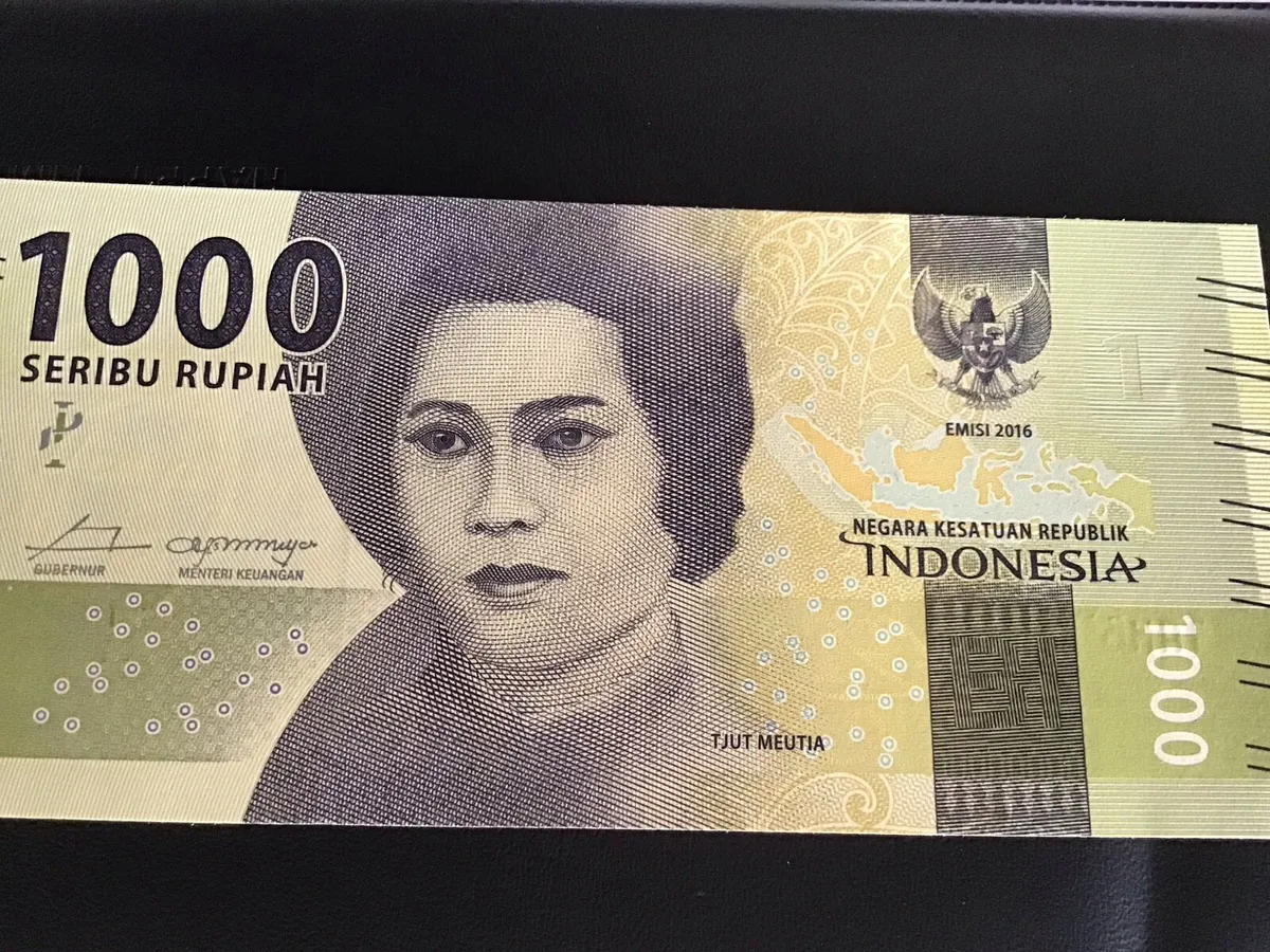 Indonesia Banknote 1000 Rupiah