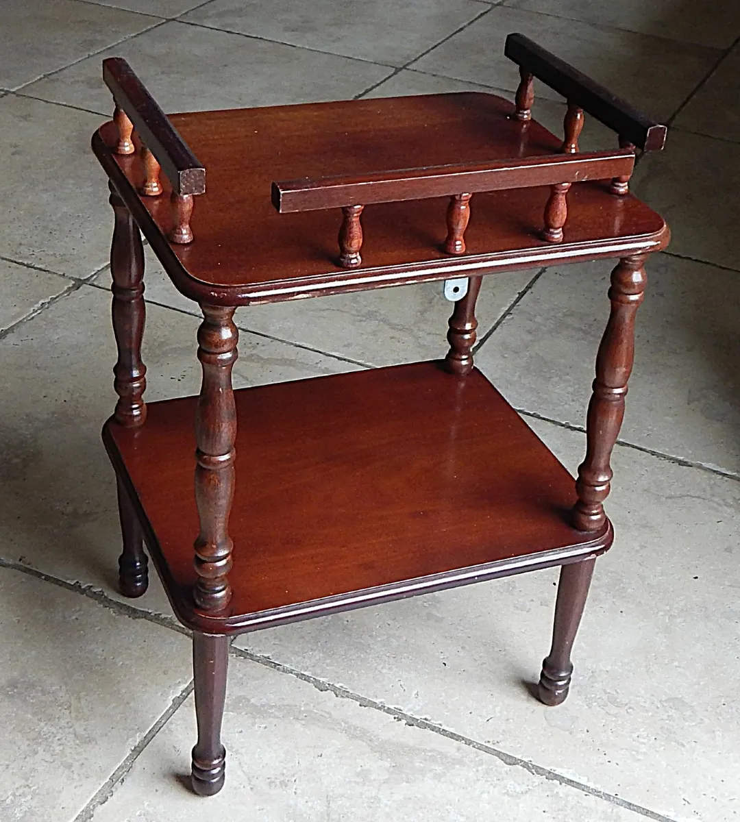 Small Mahogany Whatnot - Image 3