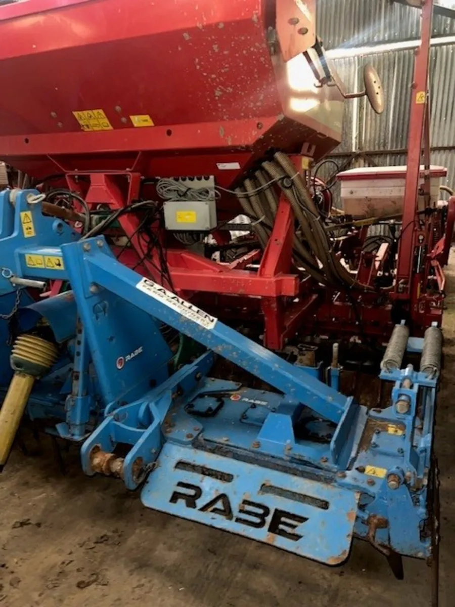 2018 RABE 3M POWER HARROW & KV 3M S-DRILL UNIT - Image 4