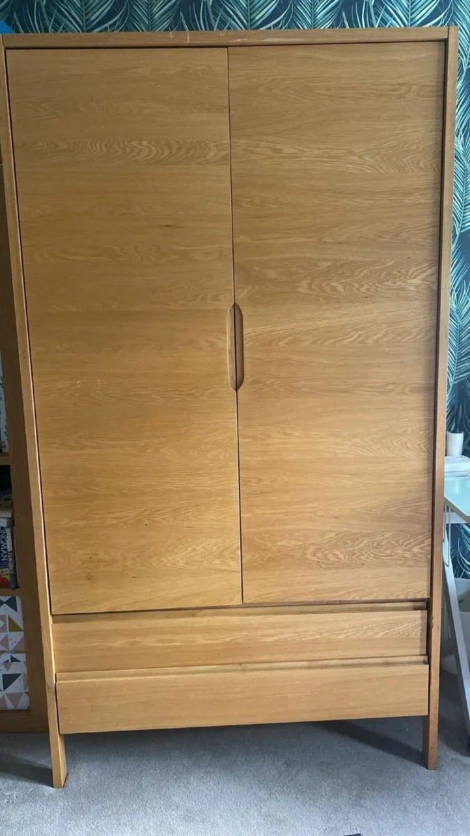 modern design solid wood wardrobe - Image 1