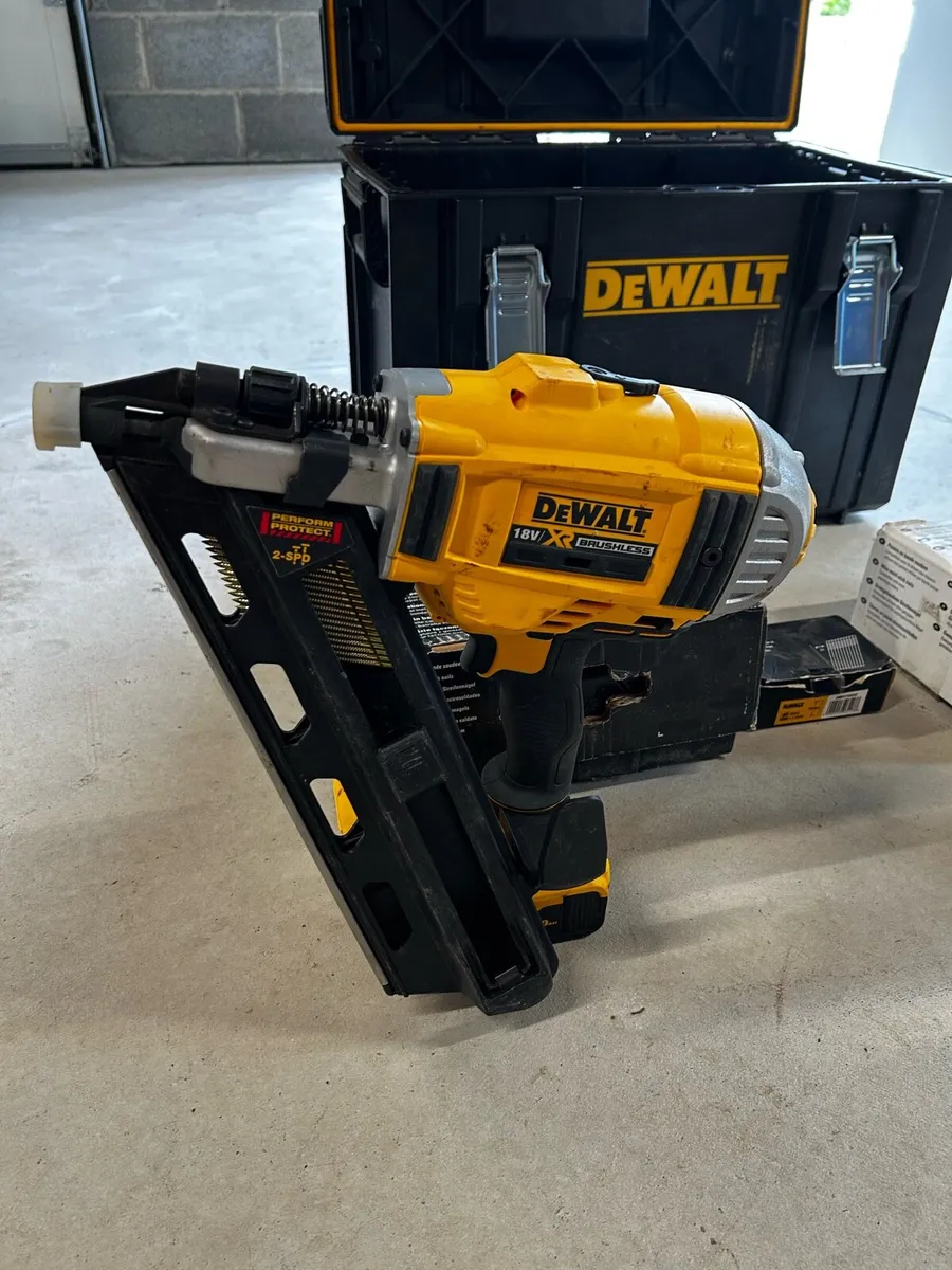Dewalt XR Brushless Twin Pack Nailer - Bare Units - Image 2