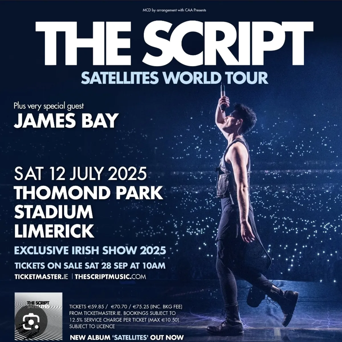 The Script at Thomond Park Limerick