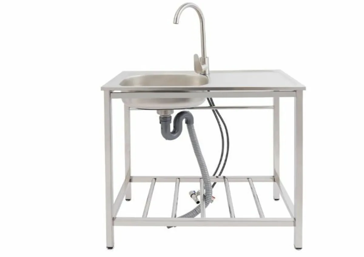 Stainless Steel Workbench Sink - Image 1