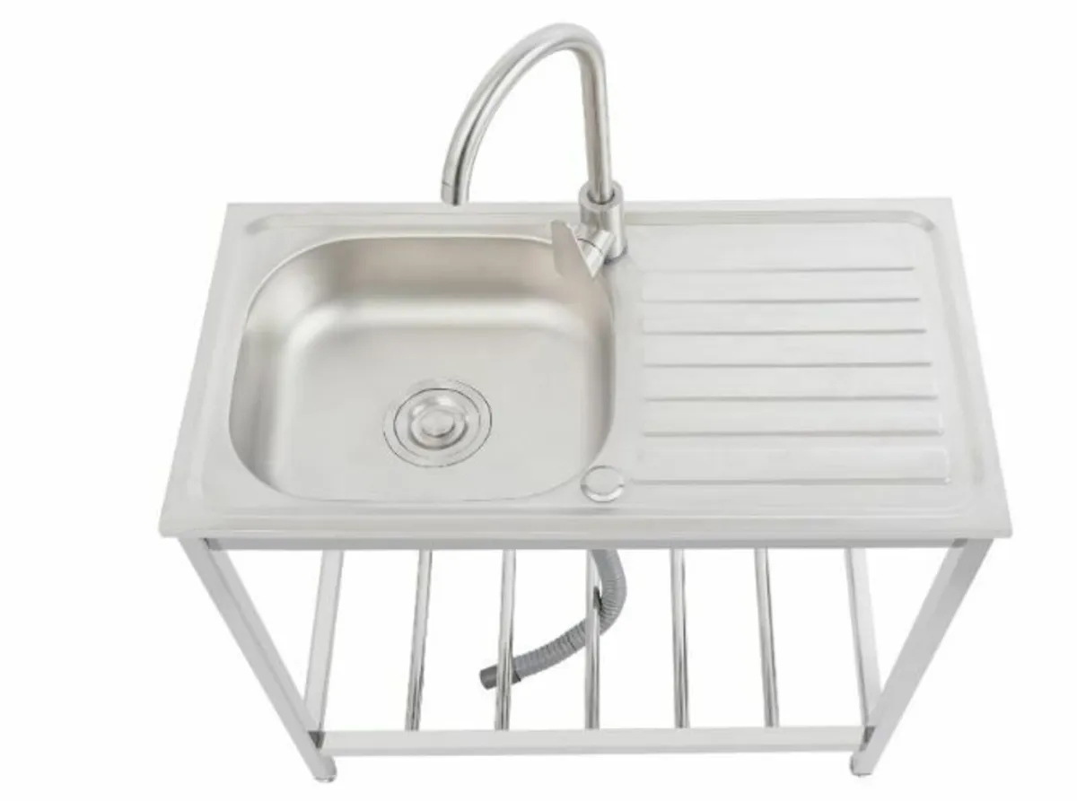 Stainless Steel Workbench Sink - Image 2