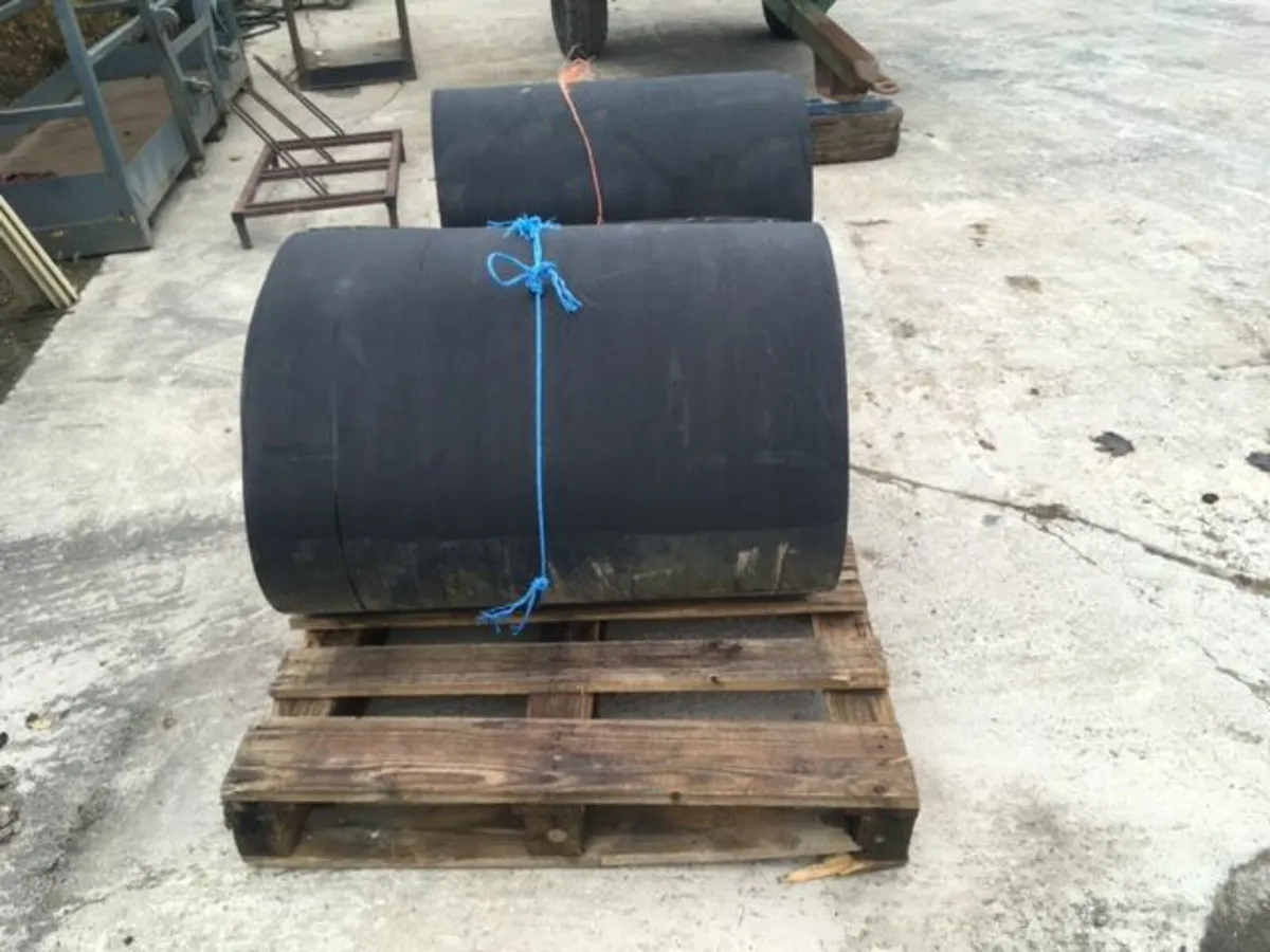 USED BELTING. HEAVY DUTY PANELS RSJ STEEL. - Image 2