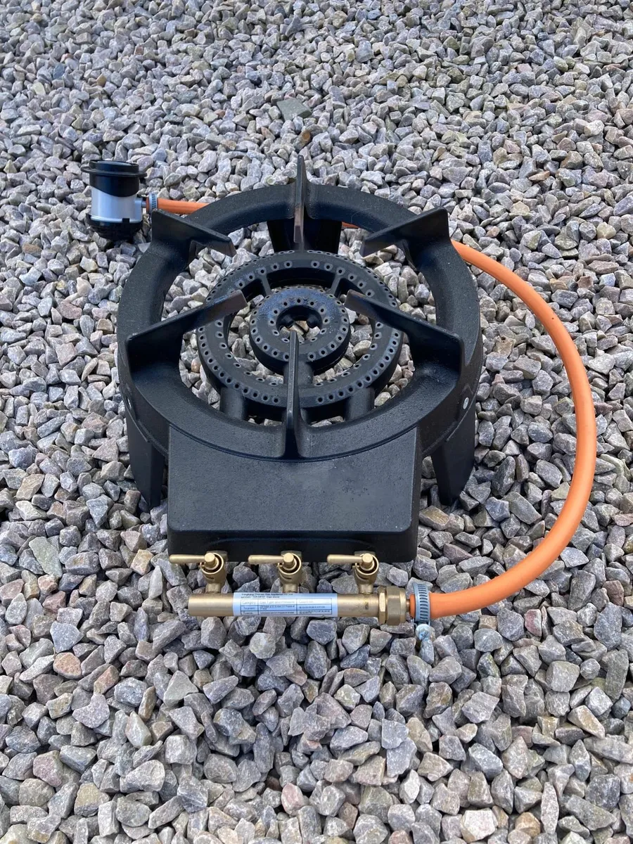 Calor 9kW Double Burner Cast Iron Gas Boiling Ring - Image 1