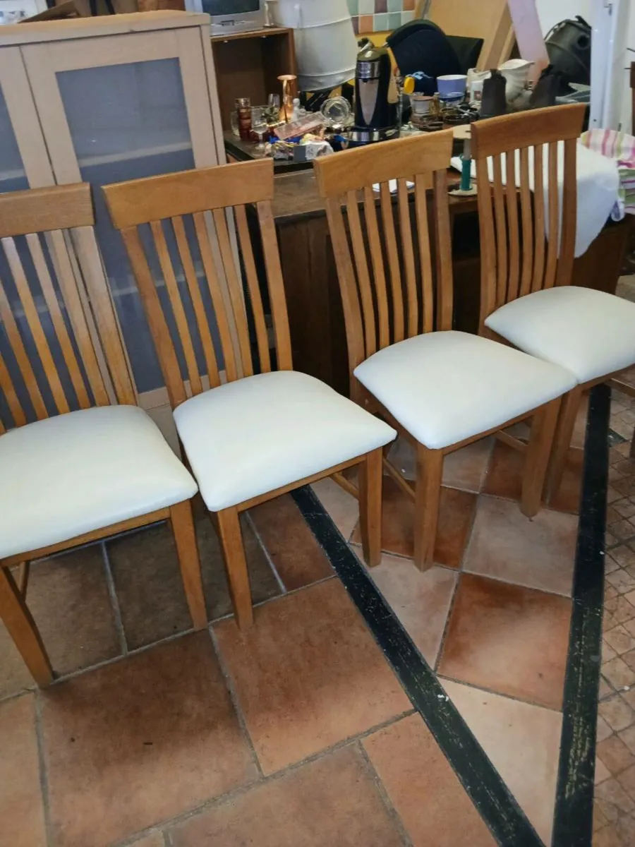 Table and 4 Chairs - Image 2