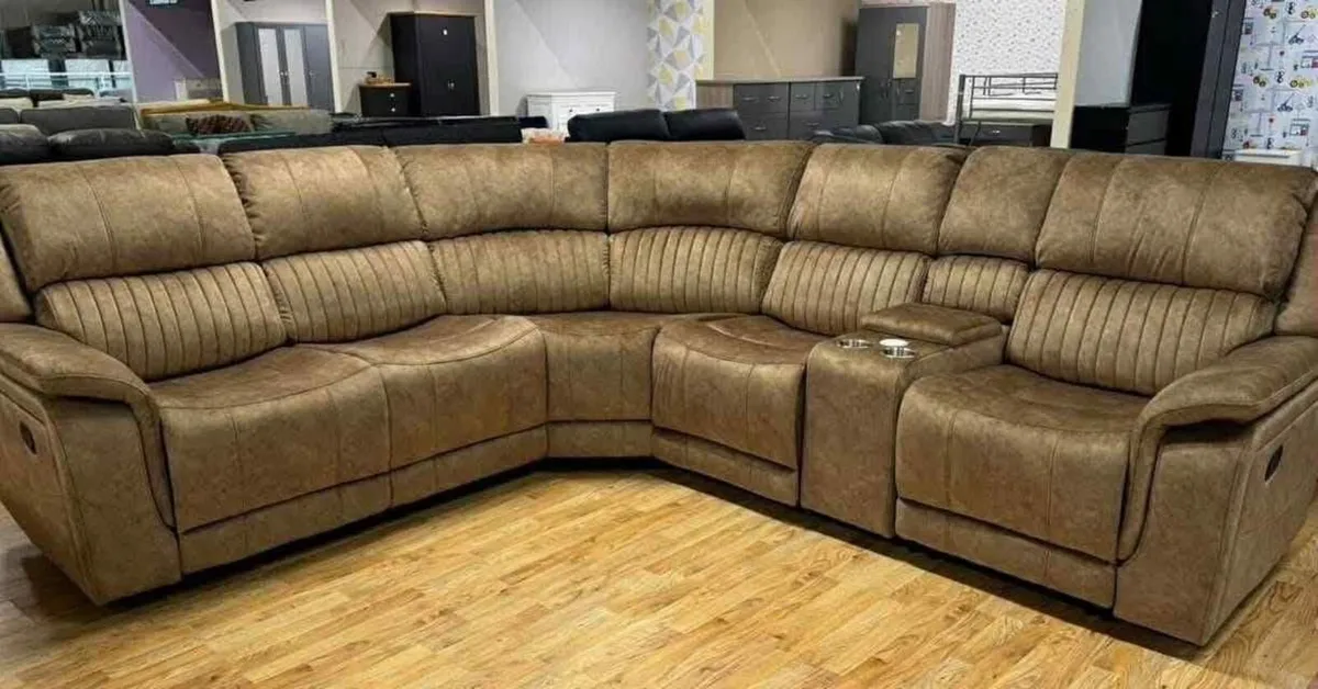 New Chester Sofa Sets Full Recliner - Image 4
