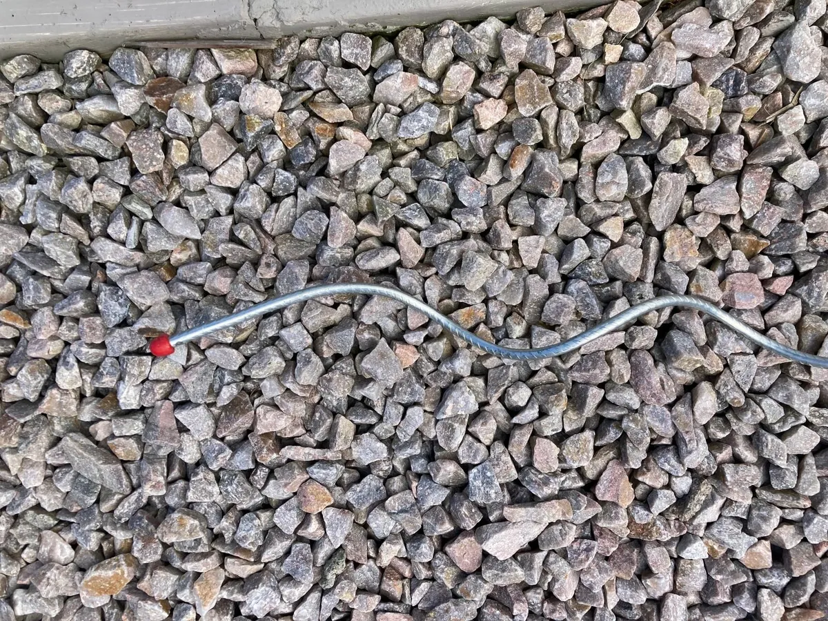 Galvanized steel spiral tomato stake - 180cm - Image 2