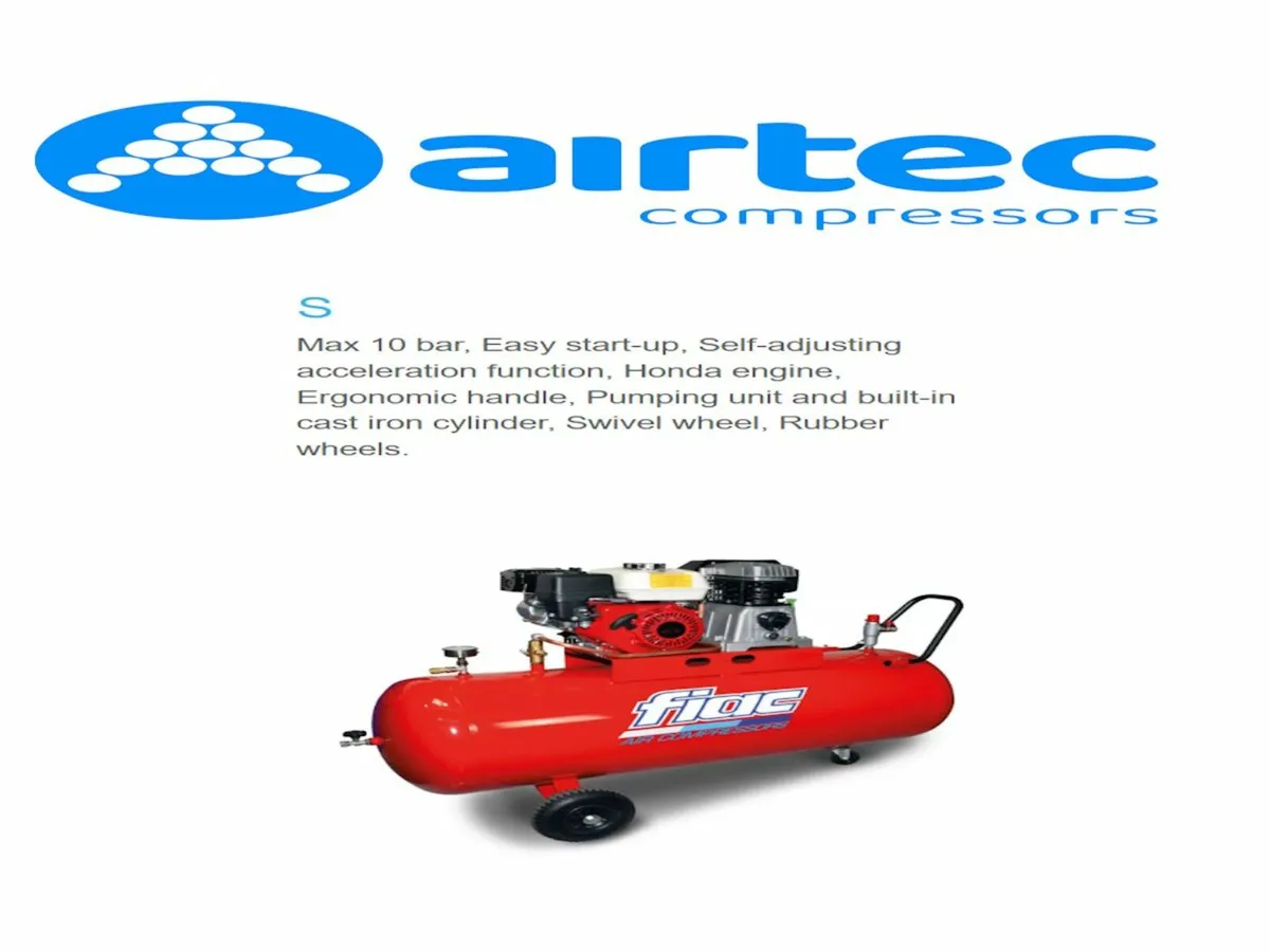 Compressor - Petrol - Honda Powered - Image 1