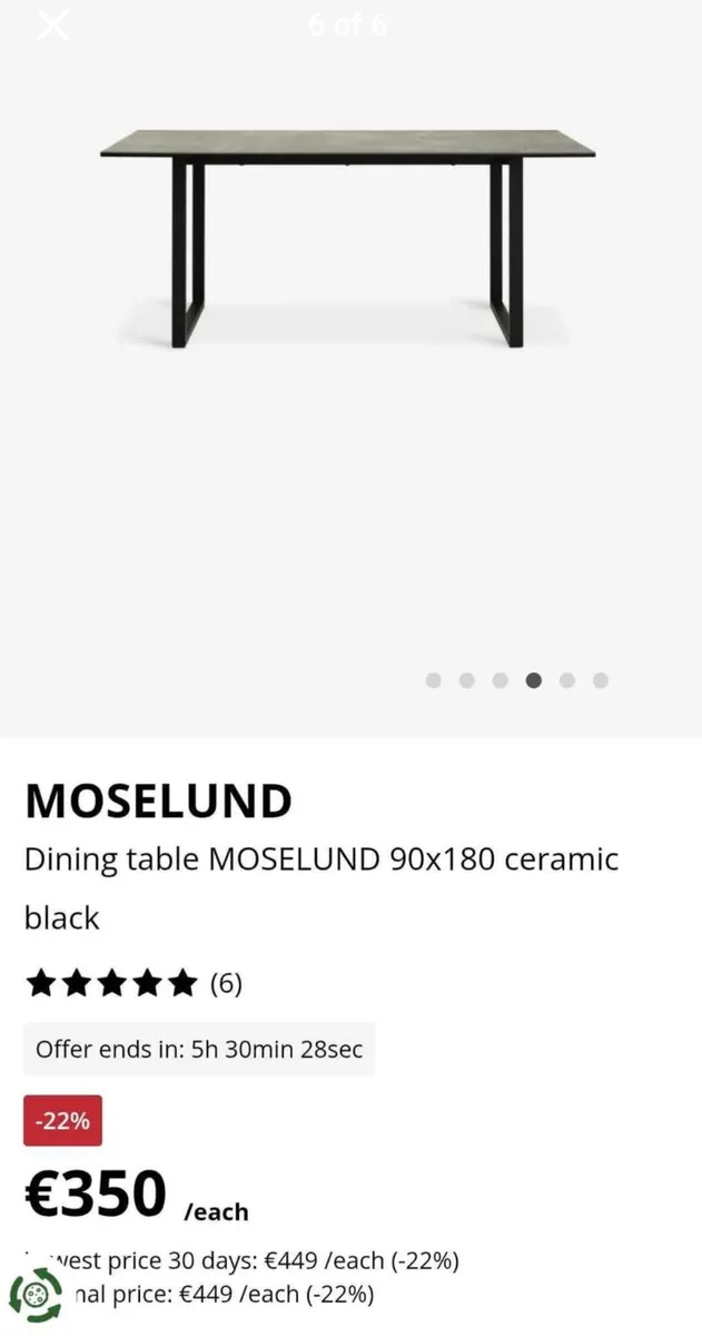Dining table - Image 1
