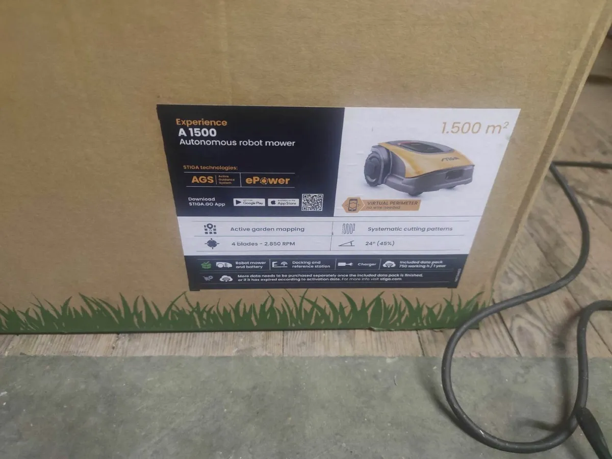 Stiga A1500 Robot Lawn Mower No Boundary Wire Need - Image 4