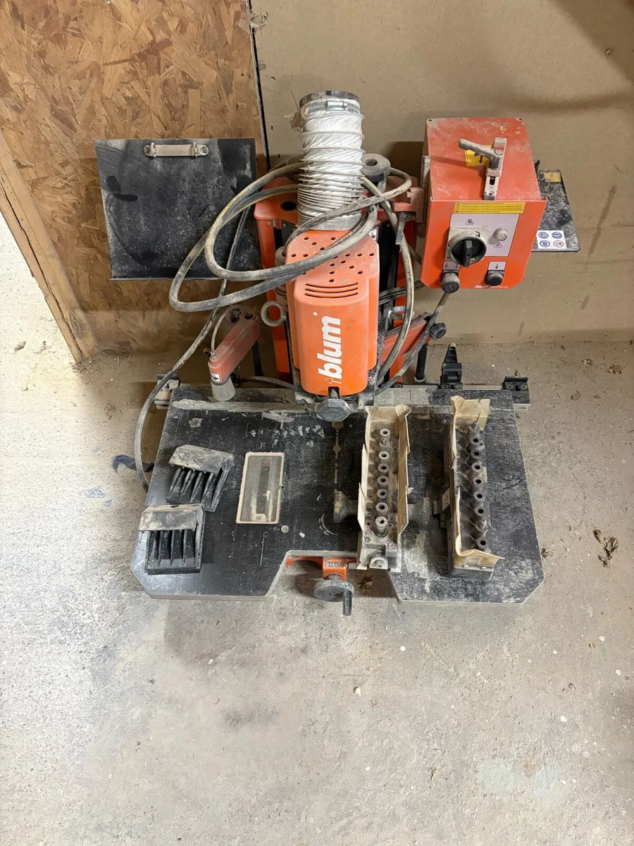Blum multi bore machine - Image 1