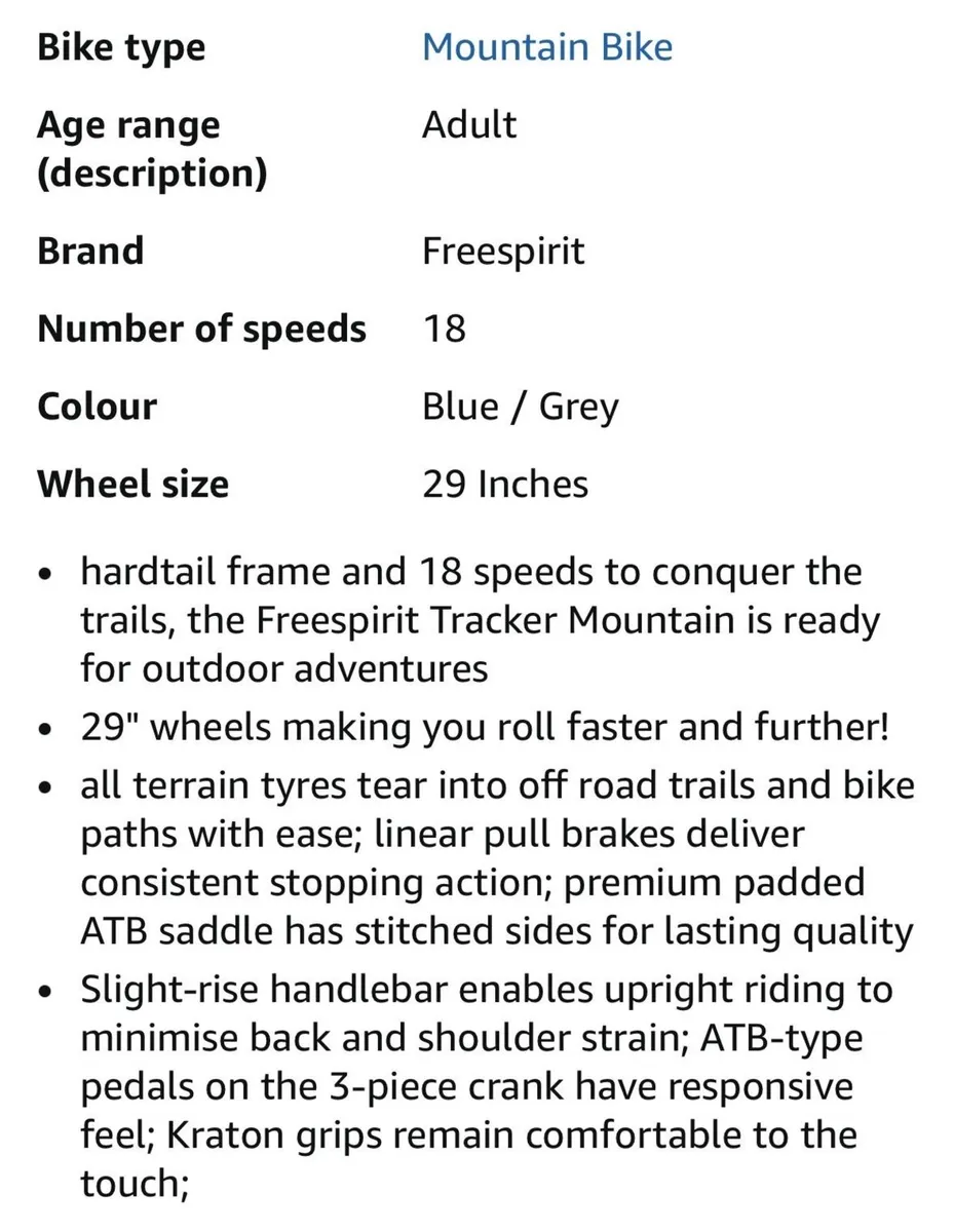 Men’s 29” Tracker MTB - Image 2