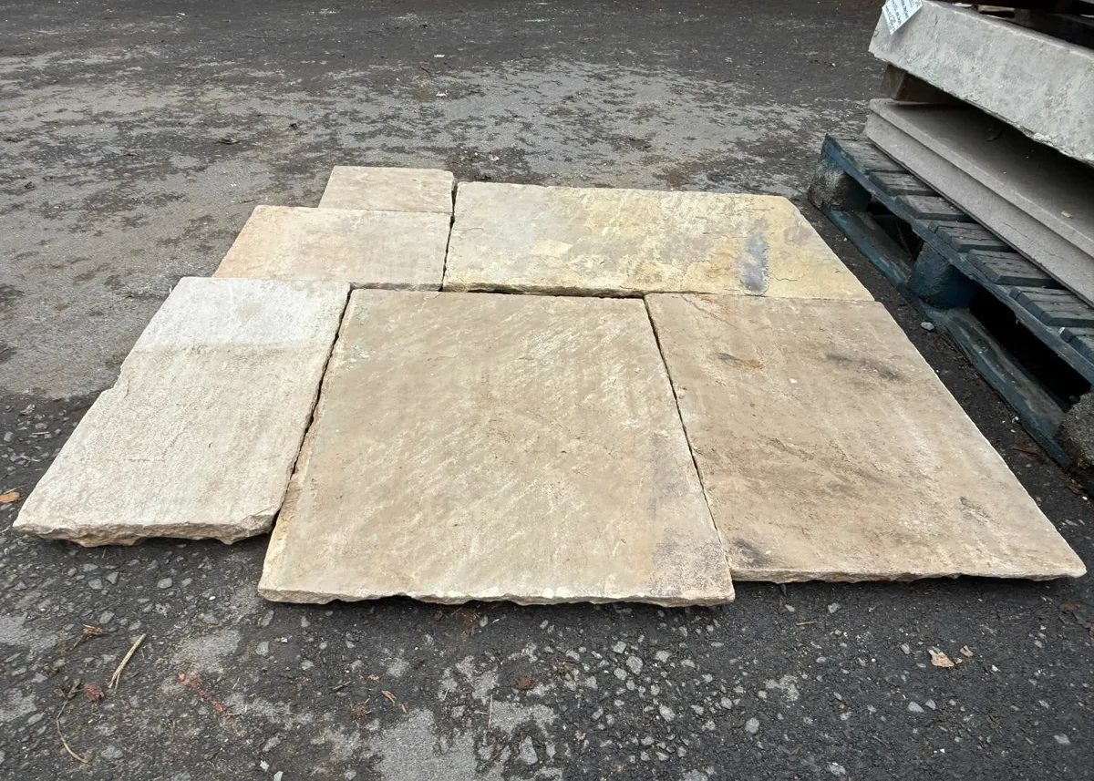 Reclaimed Sandstone Flags / Paving Slabs - Image 3