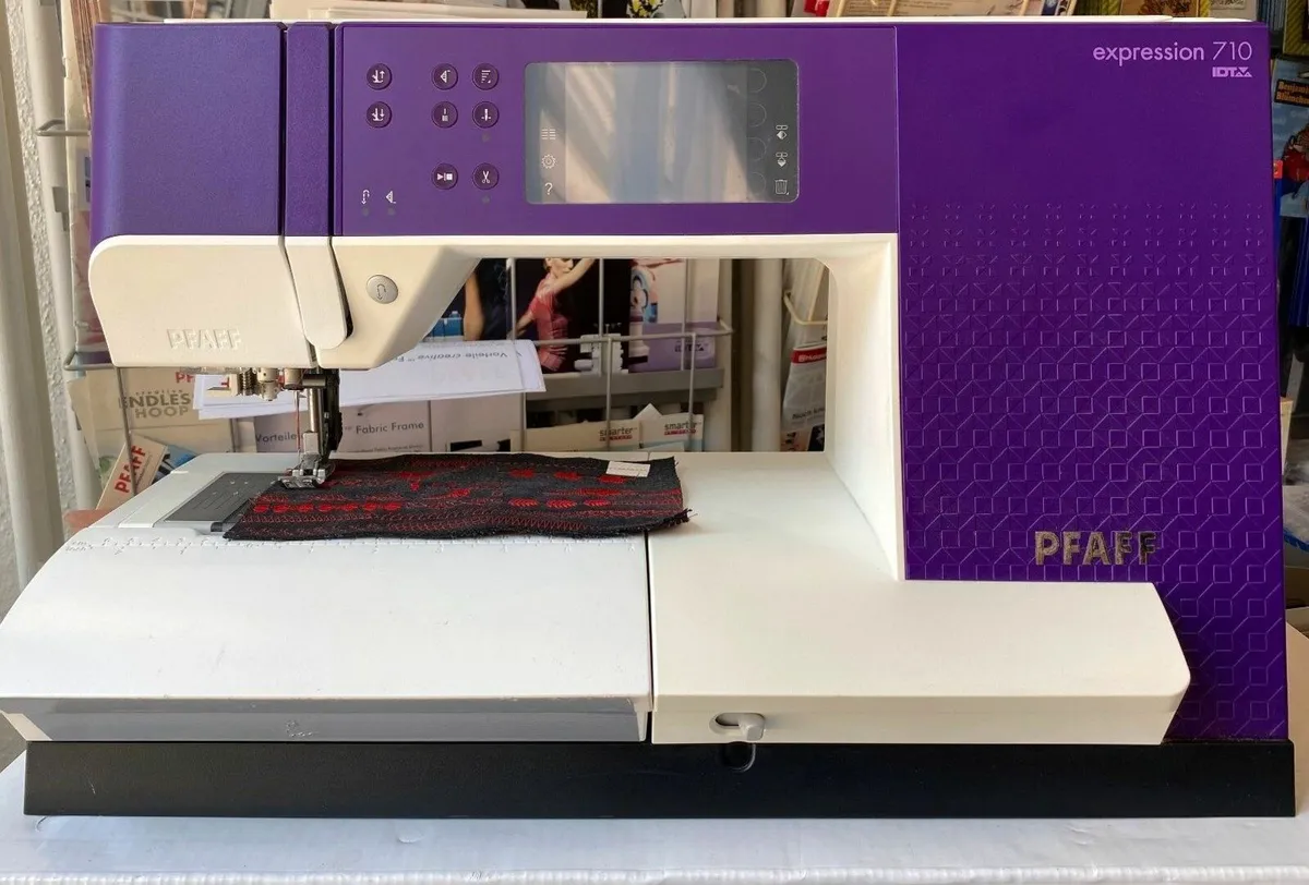 Pfaff Expression 710 Sewing Machine with Warranty - Image 1