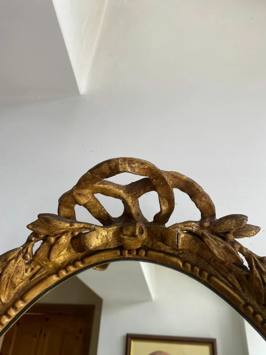 c1860 Thomas Gaved & Company Gesso and Gilt Mirror - Image 3