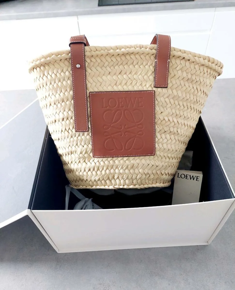 Loewe Basket Bag, Medium (Like New, with Box & Dus - Image 1