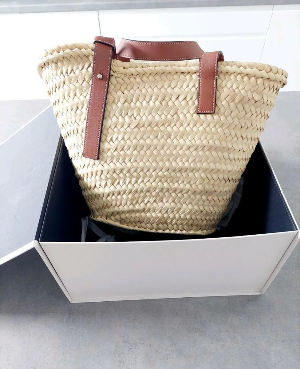 Loewe Basket Bag, Medium (Like New, with Box & Dus - Image 2