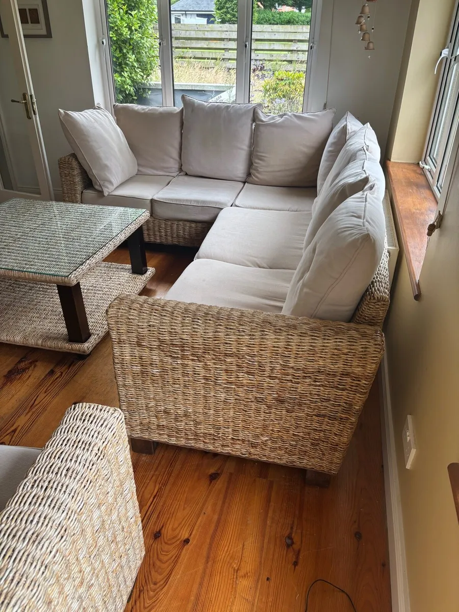 Sunroom corner sofa - Image 3