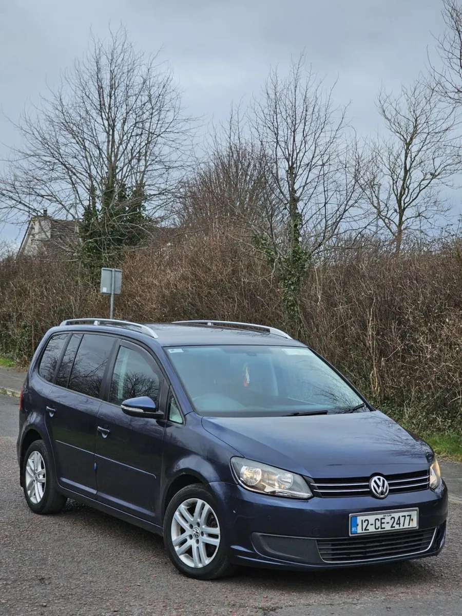 Vw Touran 2012 1.6 diesel bluemotion nct and tax - Image 1