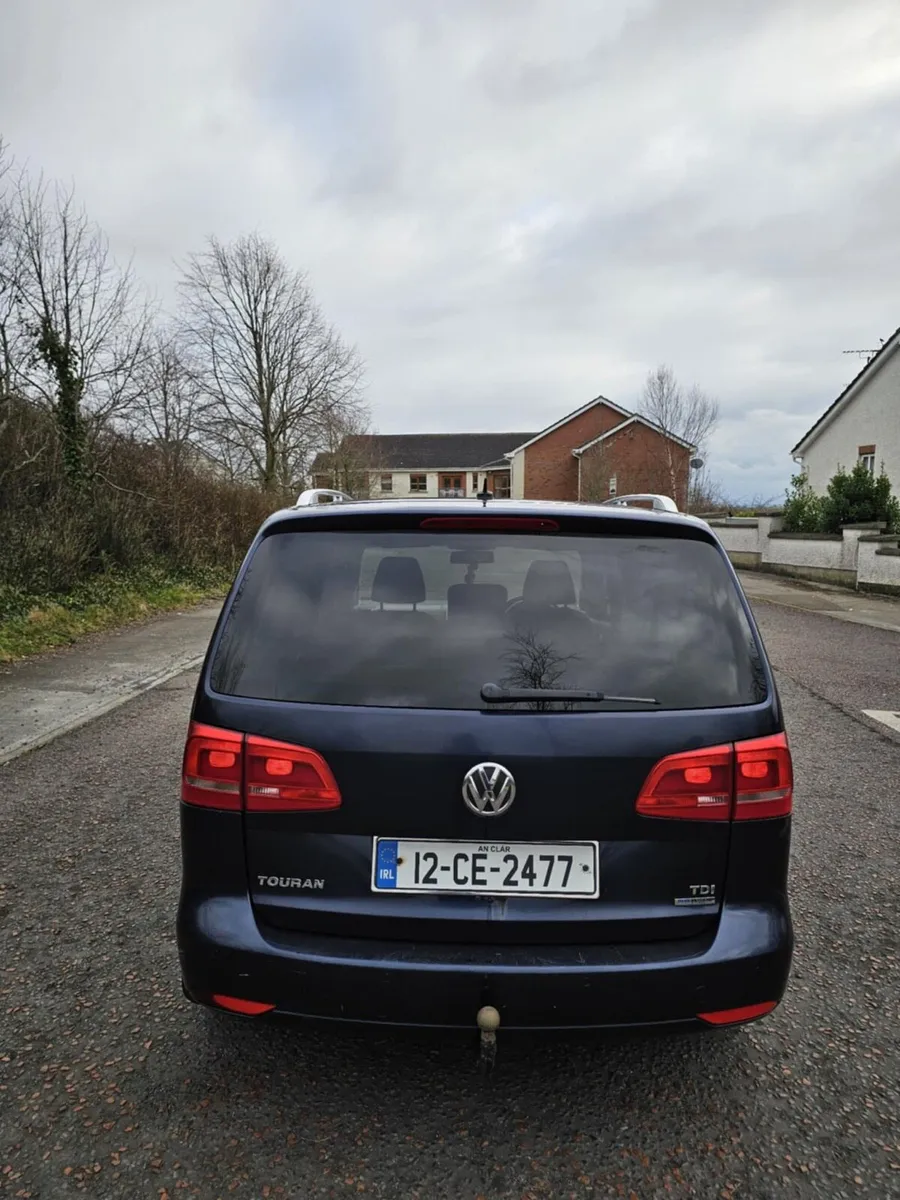 Vw Touran 2012 1.6 diesel bluemotion nct and tax - Image 3