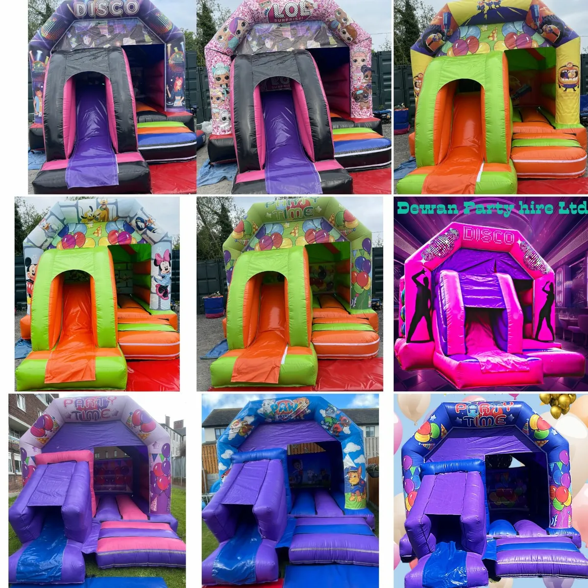 bouncy castle hire from 89 euro - Image 1