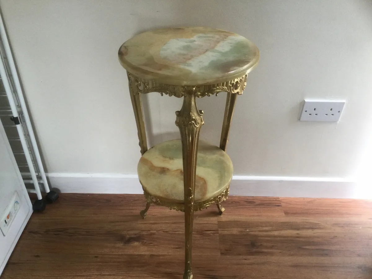 Marble Plant/Hall Stand - Image 2