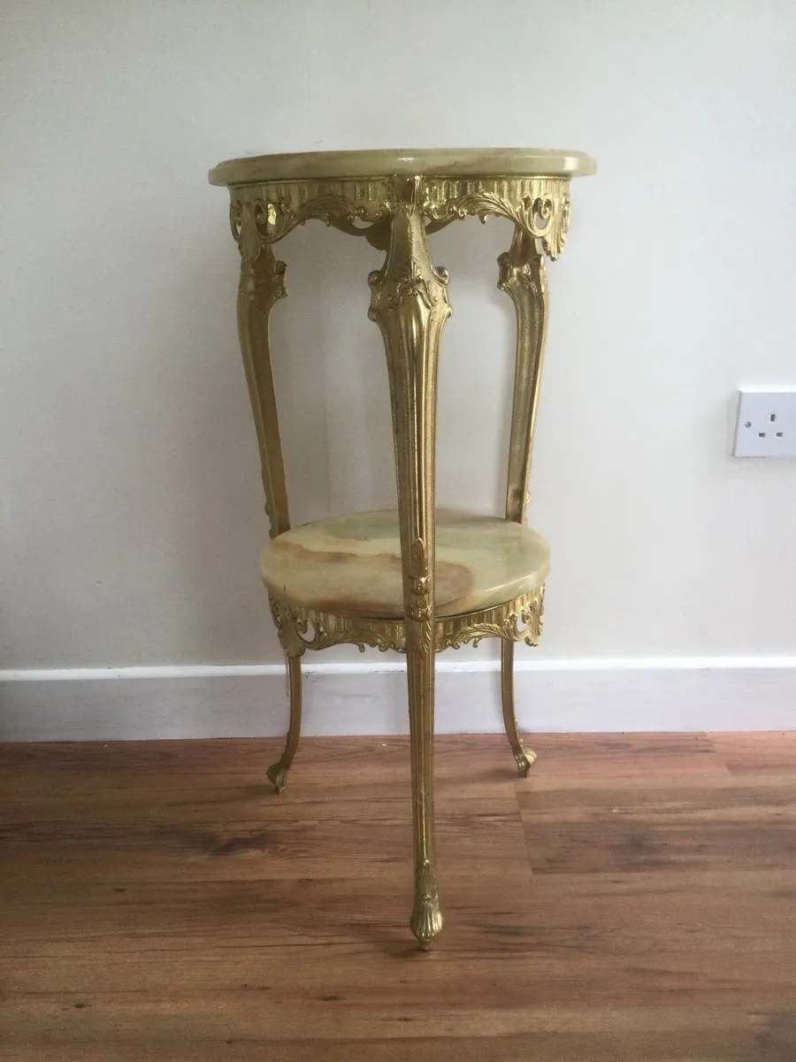 Marble Plant/Hall Stand - Image 3