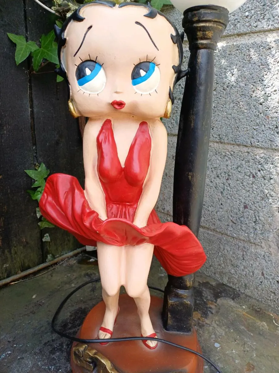 Vintage Betty Boop Lamp Figure - Image 2