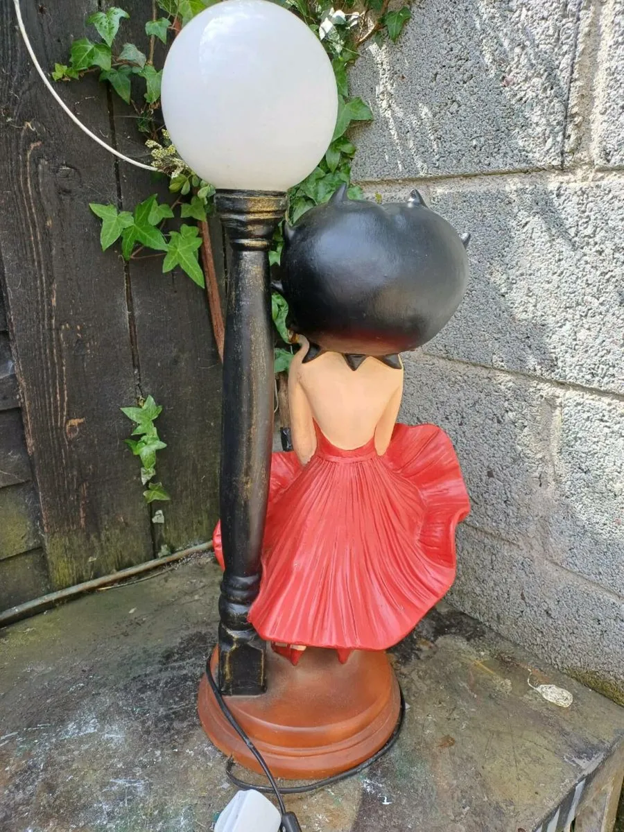Vintage Betty Boop Lamp Figure - Image 3