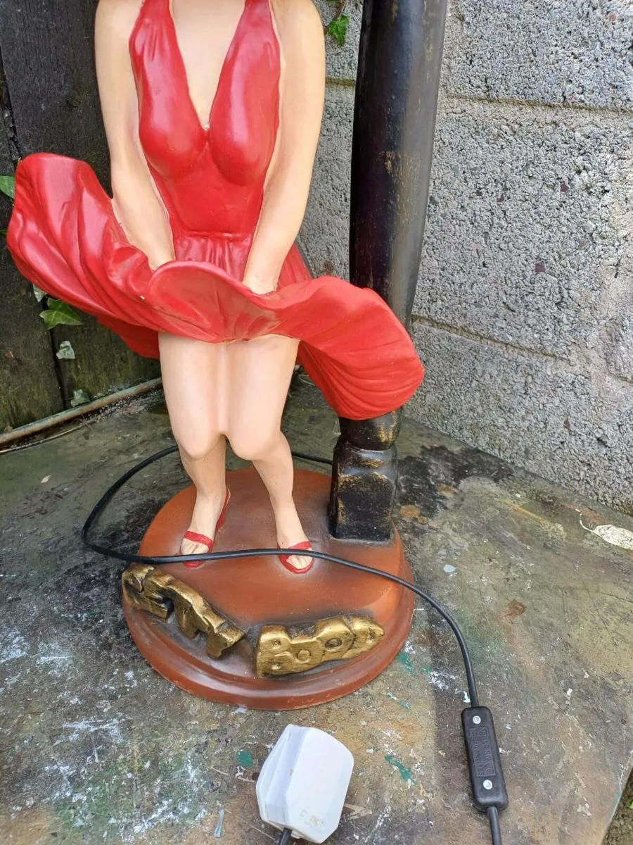 Vintage Betty Boop Lamp Figure - Image 4