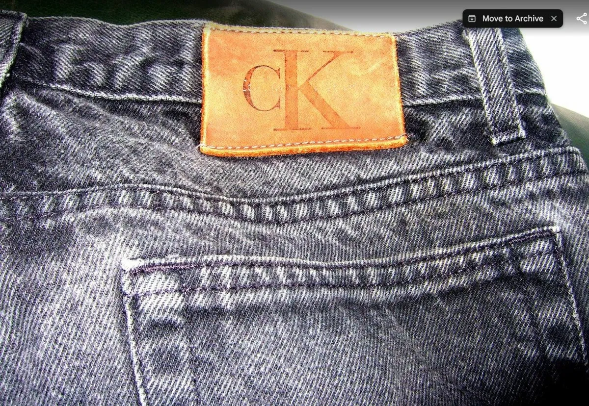 Vintage Authentic Calvin Klein Jeans-Pefect - Image 4