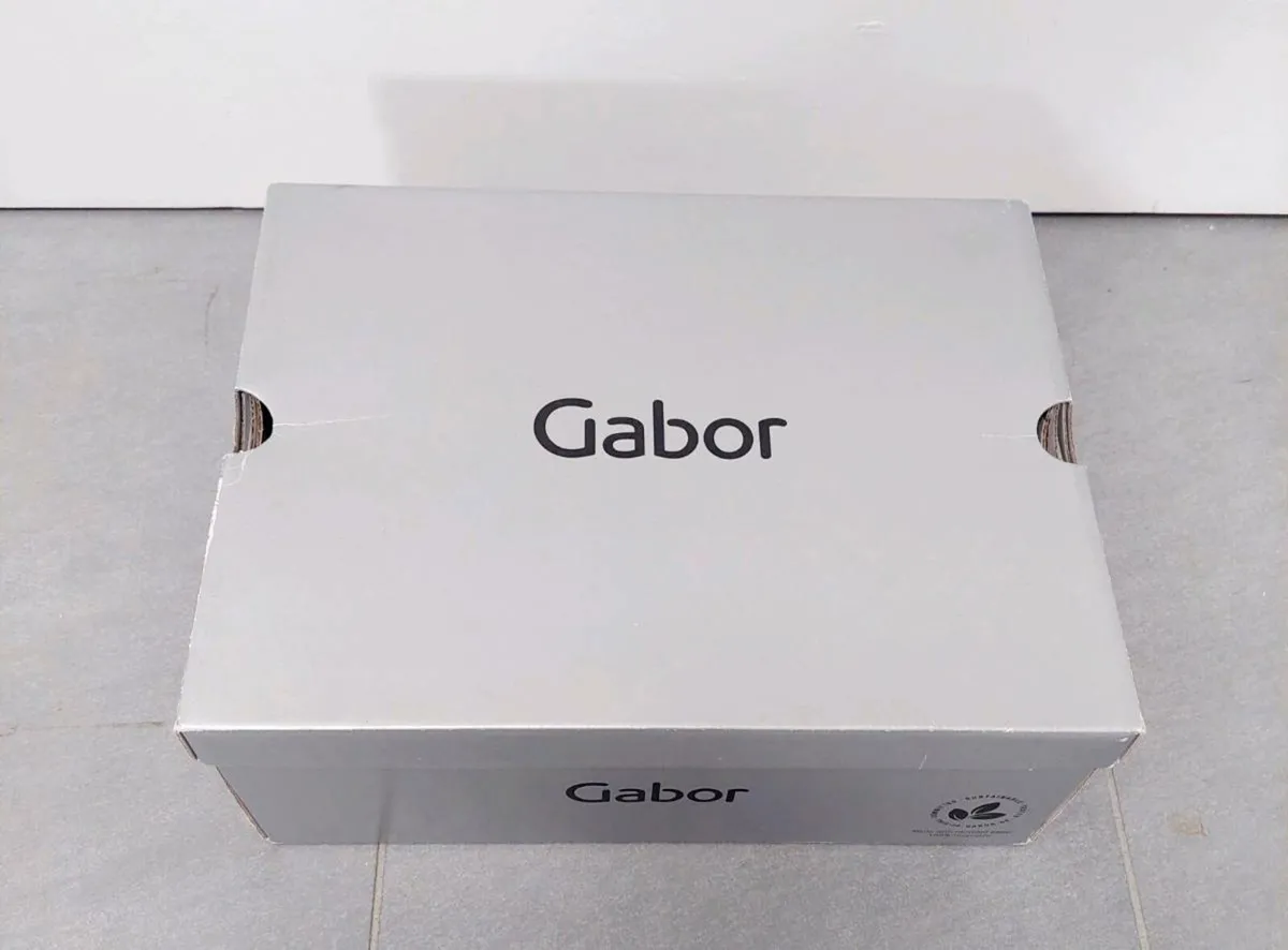 Brand New Gabor Boots; Size 5 Navy - Image 4