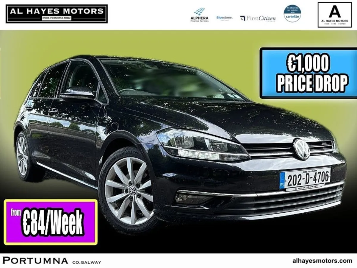 Volkswagen Golf Highline 1.6 TDI 115HP  full Leat - Image 1