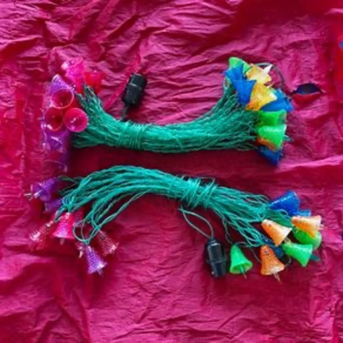 Vintage Christmas lights Noma style