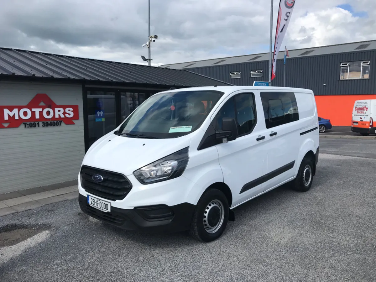 Ford Transit Custom 2023 WITH SIDE WINDOWS . - Image 2