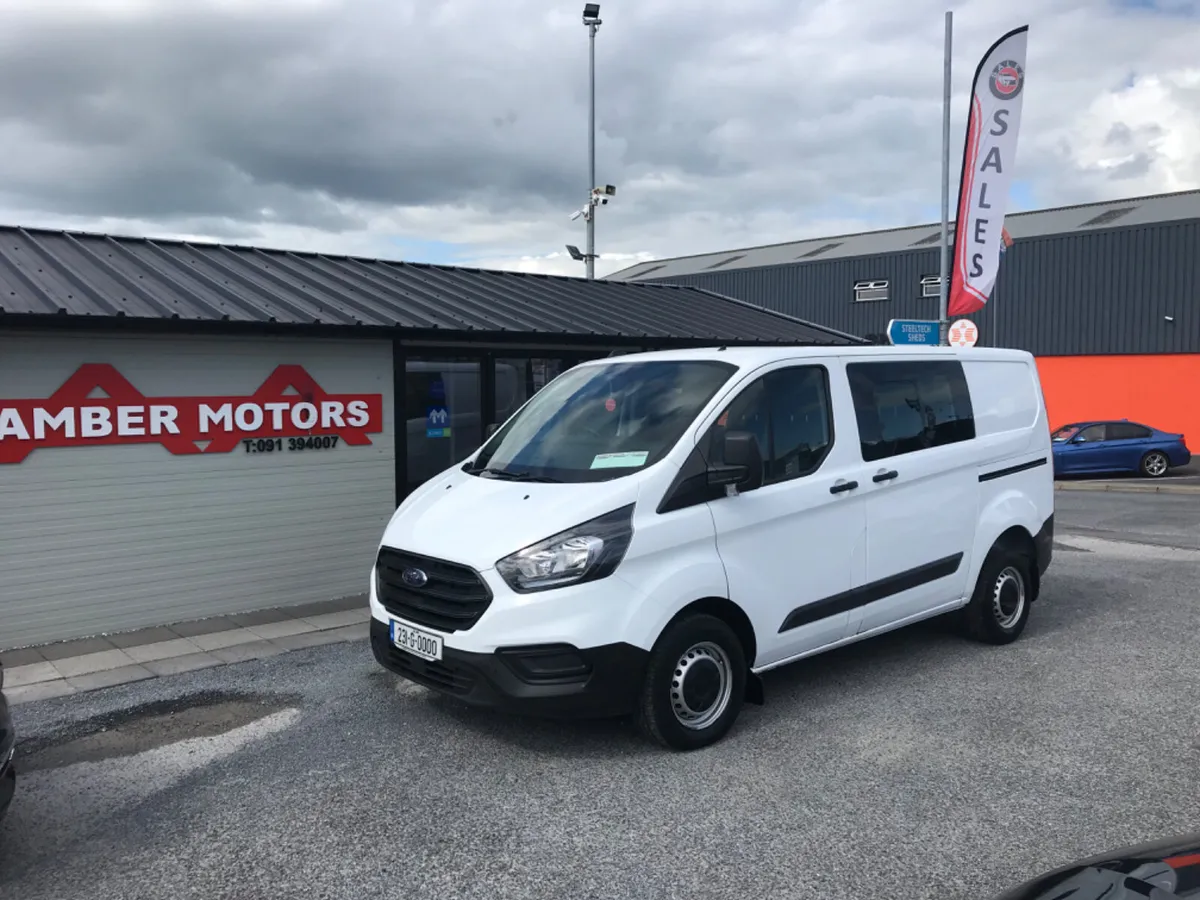Ford Transit Custom 2023 WITH SIDE WINDOWS . - Image 1
