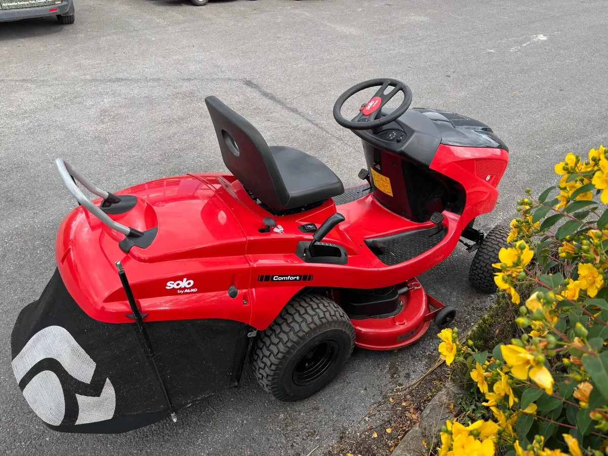 Solo Ride on Tractor Mower - Image 4