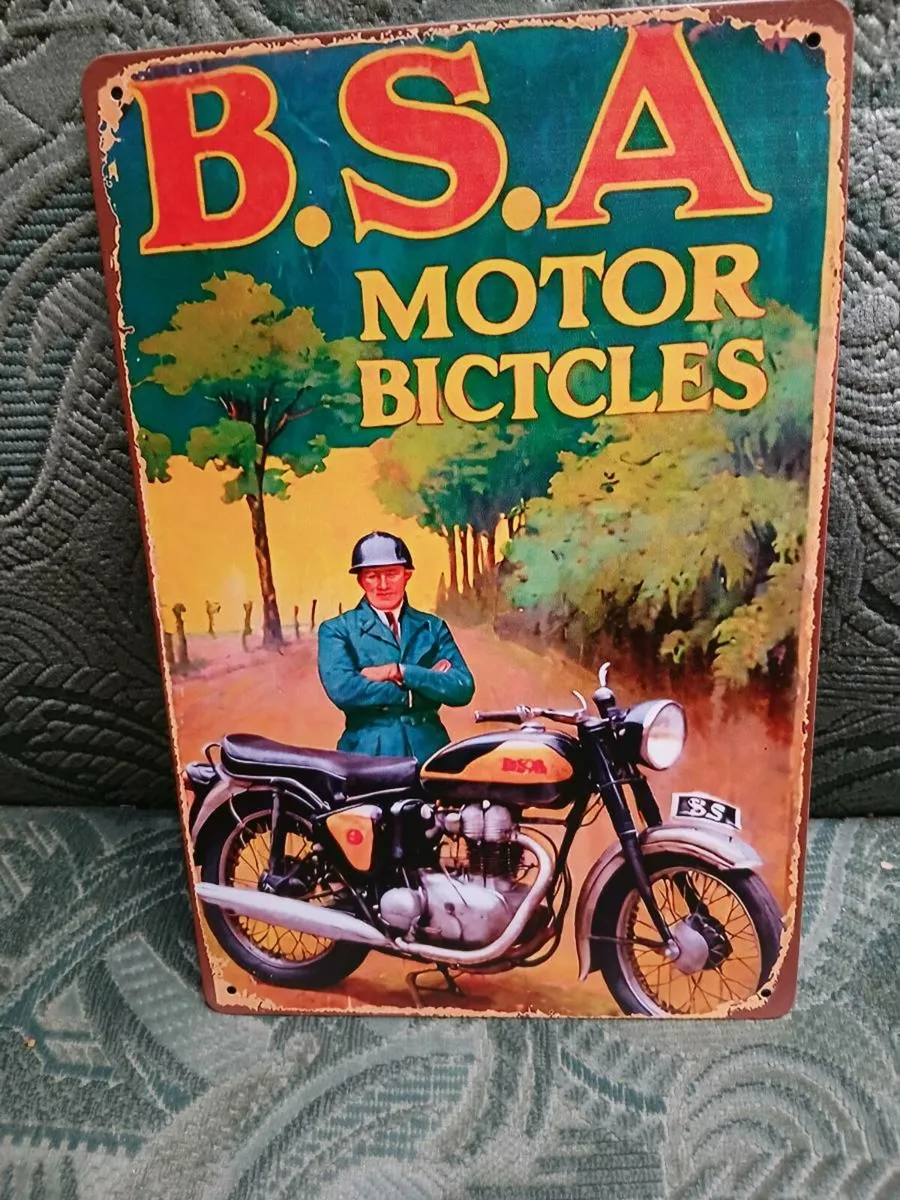 VINTAGE TIN SIGNS - Image 1