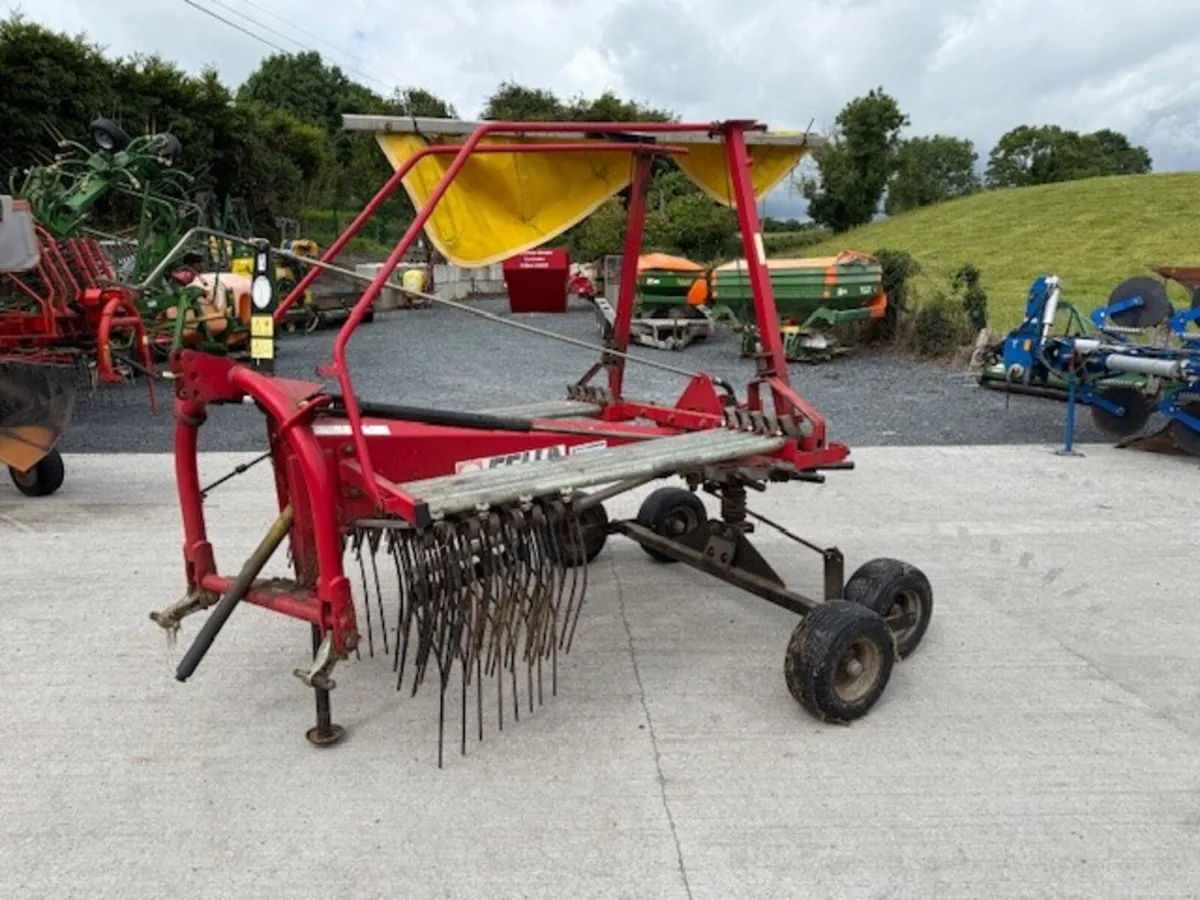 Used Fella TS456 single rotor rake - Image 1