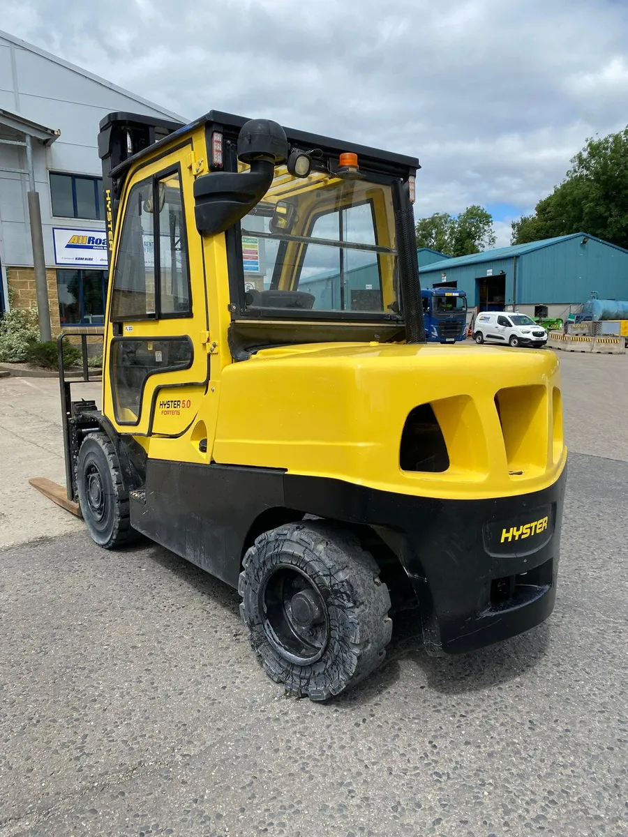 2008 HYSTER H5.0FT INDUSTRIAL FORKLIFT - Image 3