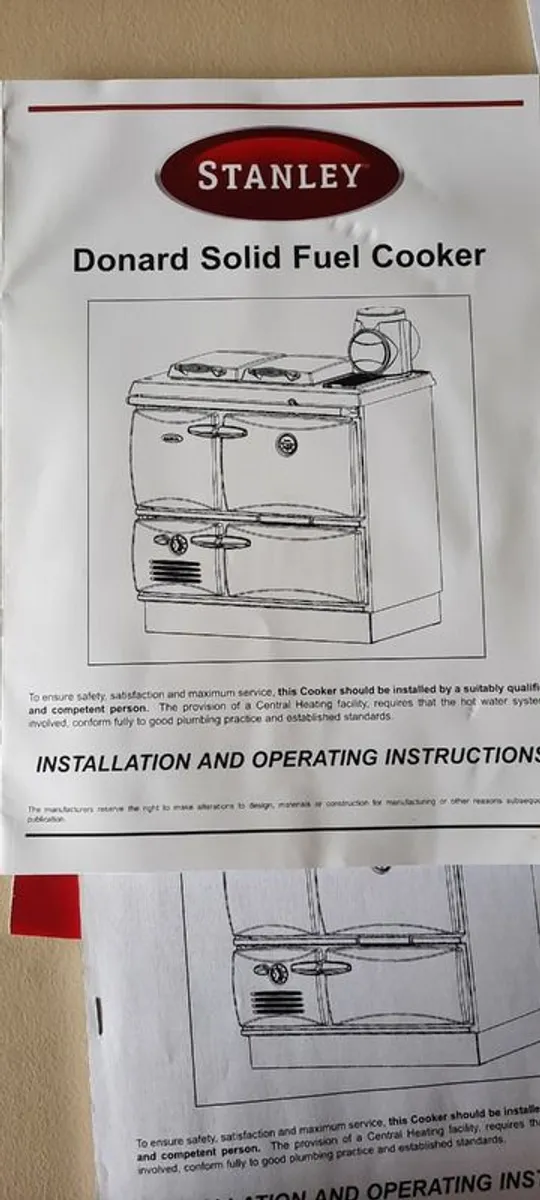 Stanley Donard Solid Fuel Range - Image 2