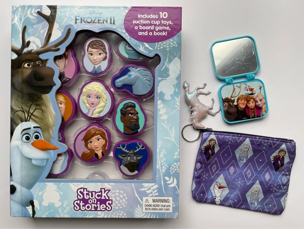 Frozen Busy Book, Purse & Pocket Mirror - Image 1